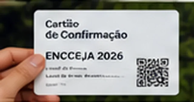 Imagem relacionada a Cartão de confirmação do Encceja: como consultar